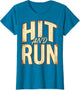 Hit and Run Baseball Graphic Design
