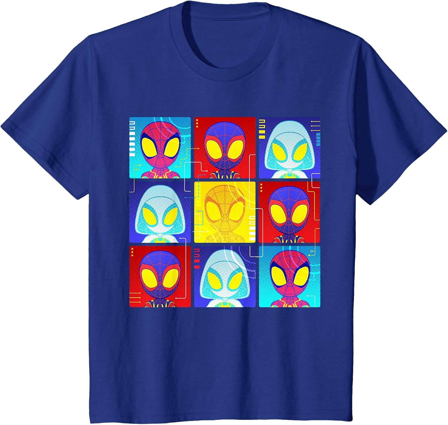 Kids Marvel Spidey and His Amazing Friends Web-Spinners Face Grid