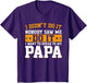 I Didn't Do It I Want to Speak to My Papa Shirt Kids Toddler
