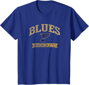 St. Louis Blues Vintage Hockey Royal Officially Licensed