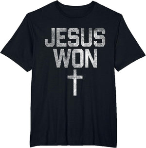 Jesus Won Christian Faith Just Here to Give God Glory Gifts