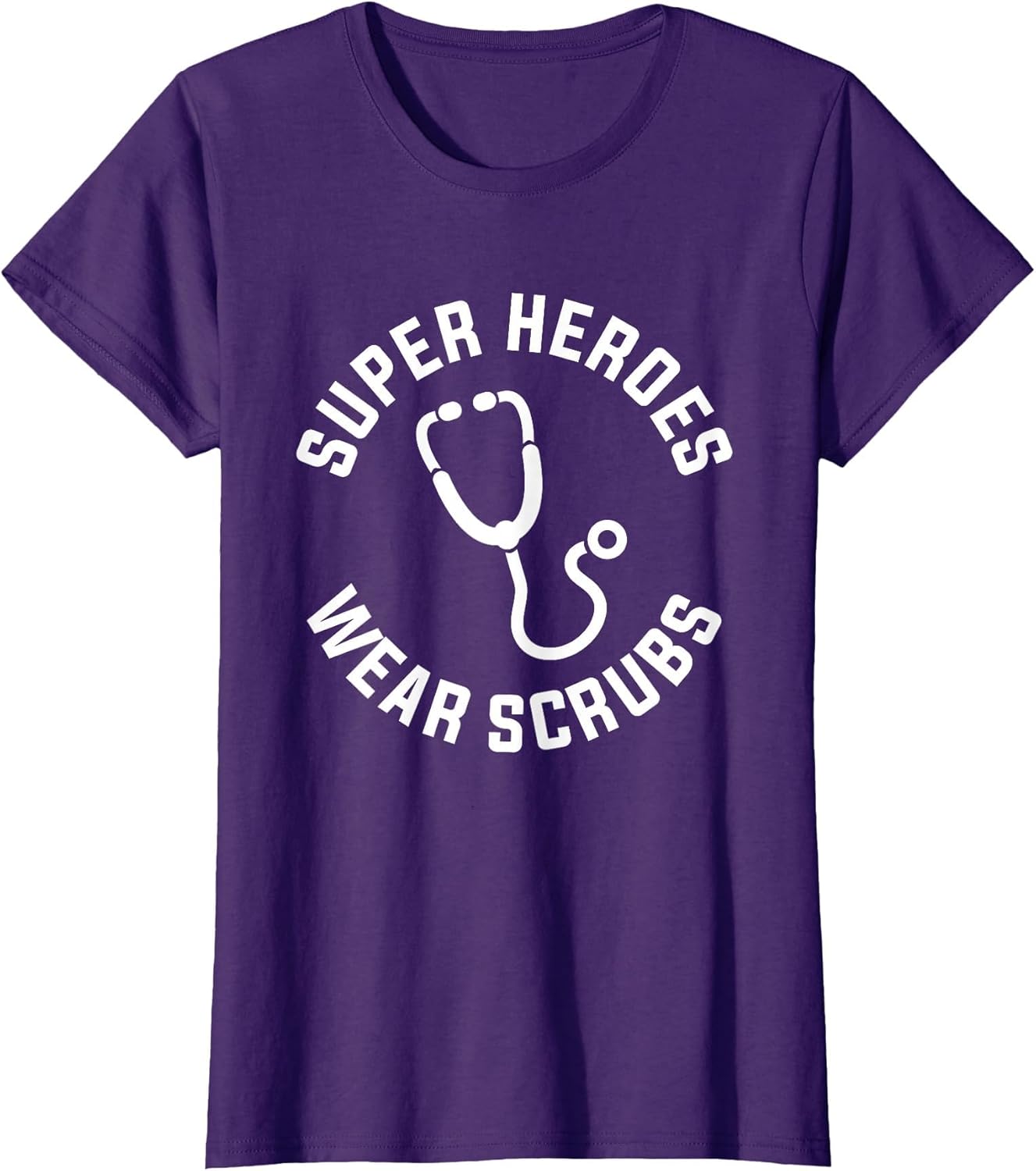 Super Heroes Wear Scrubs Medical Nurses for A Nurse
