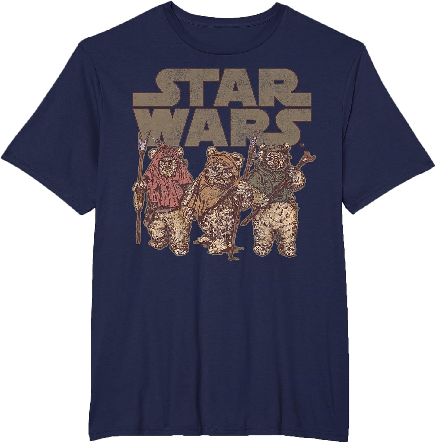 Star Wars Ewok Group Shot Logo