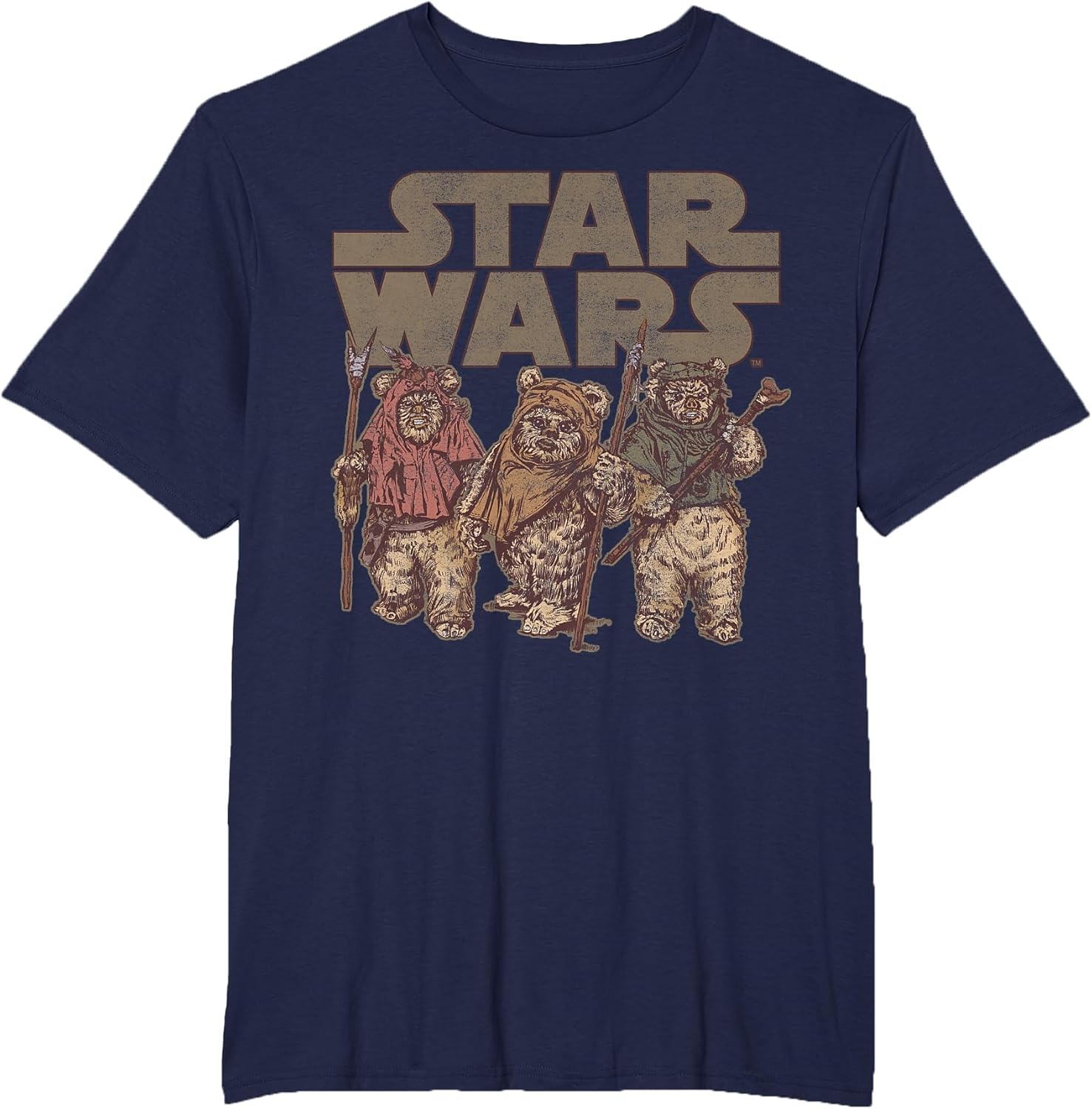Star Wars Ewok Group Shot Logo