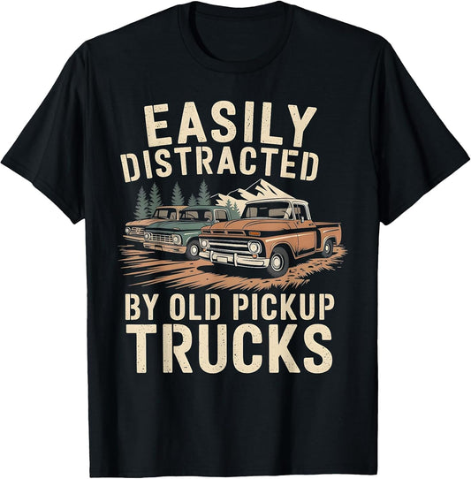 Easily Distracted by Old Pickup Trucks