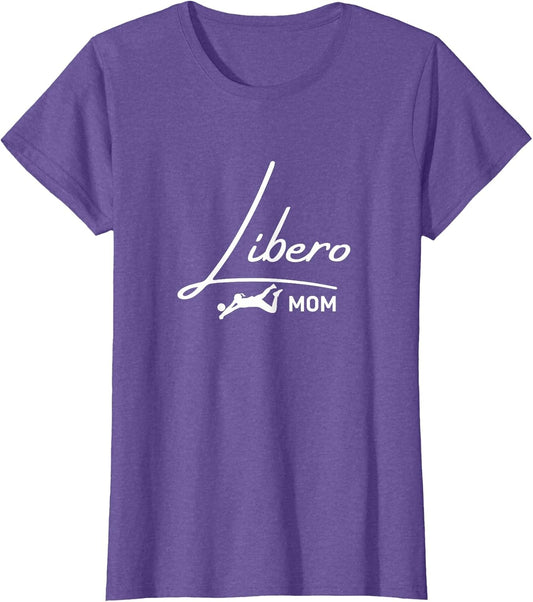 Fun Volleyball Libero Mom Graphic