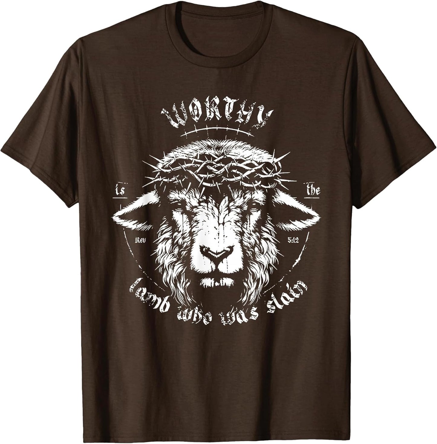Worthy is The Lamb Who was Slain Revelation 5 12 Faith Art