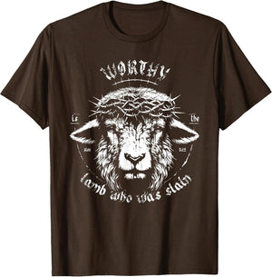 Worthy is The Lamb Who was Slain Revelation 5 12 Faith Art