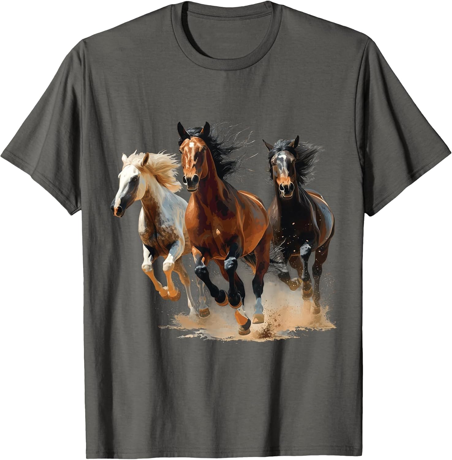 Vintage Horses Lover Graphic Women Boys Girls