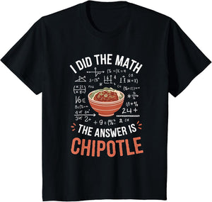 Food Lovers I Did The Math Answer is Chipotle