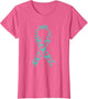 Teal Ribbon Butterflies Ovarian Cancer Awareness