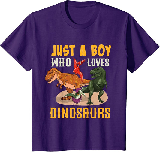 Just a Boy Who Loves Dinosaurs Young Paleontologist