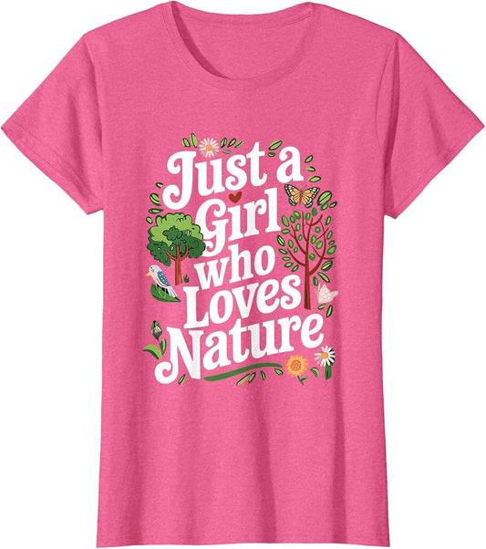 Just A Girl Who Loves Nature Quote A Girl Who Loves Nature