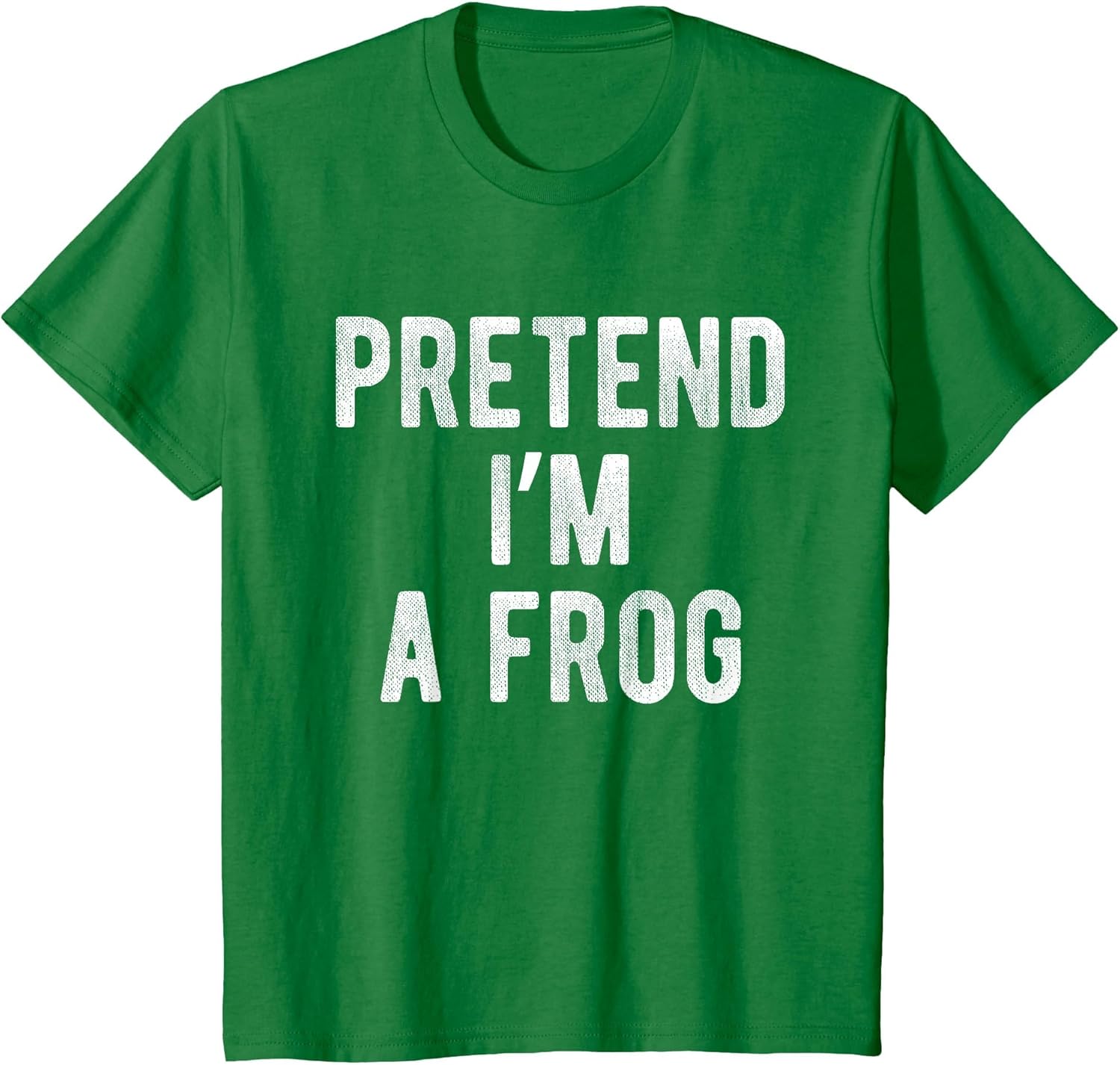 Pretend I’m A Frog Funny Costume Party Lazy Halloween