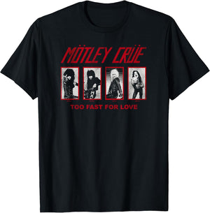 Mötley Crüe 81 Too Fast for Love Group Grid