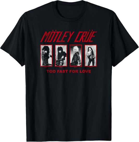 Mötley Crüe 81 Too Fast for Love Group Grid