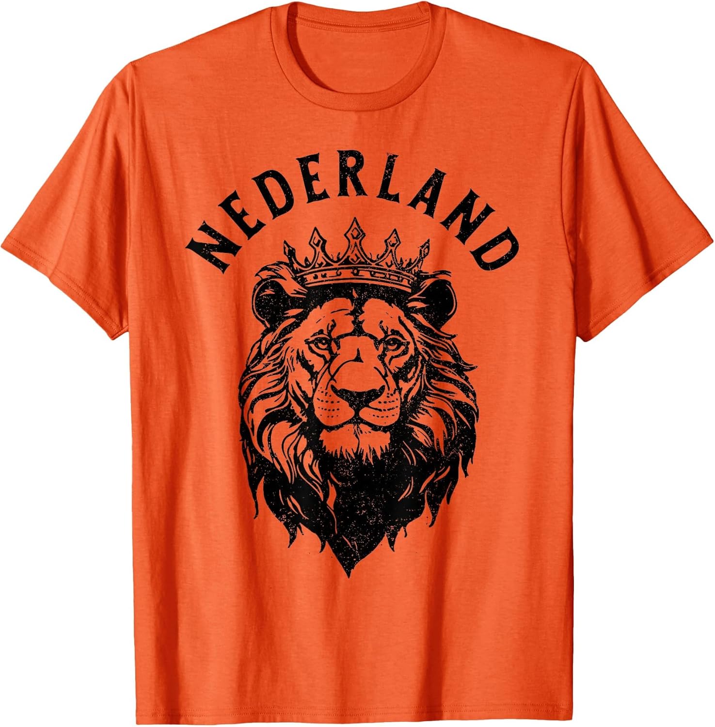 Nederland Netherlands Lion Dutch Holland Vintage Orange