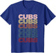 Retro Cubs Name Throwback Vintage