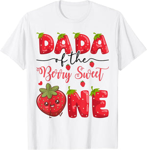 Dada of The Berry Sweet One Strawberry First Birthday