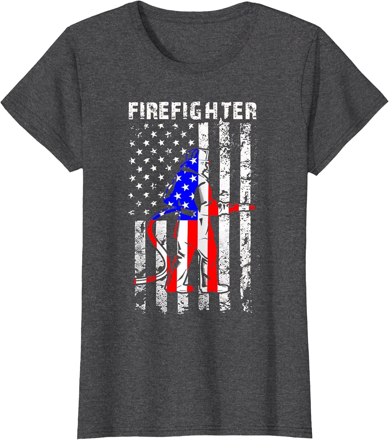 Firefighter American Flag Patriotic Firefighter Gifts