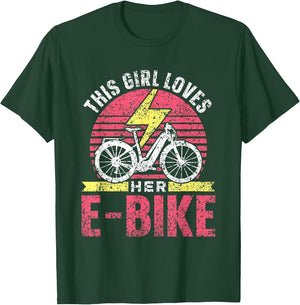 This Girl Loves Her E-Bike Electric Rider Biking Cycling