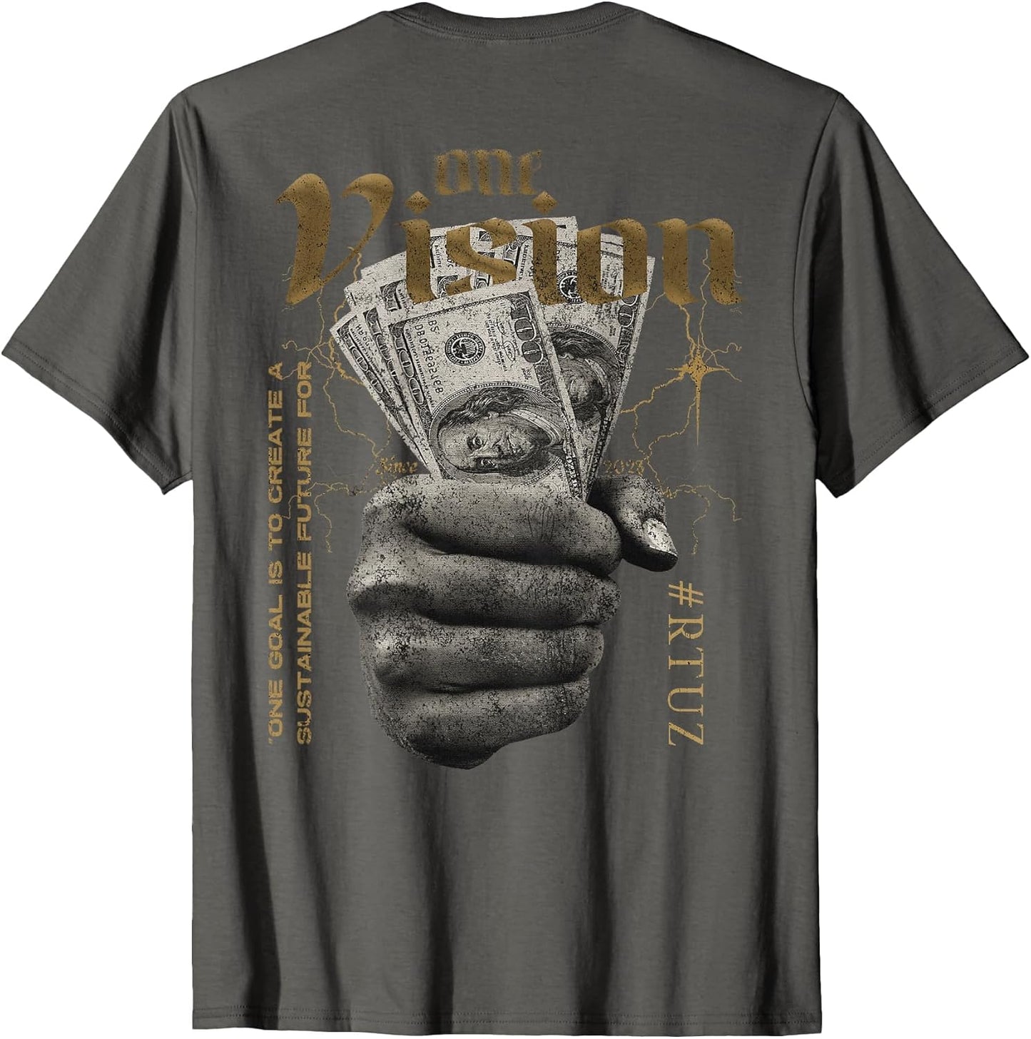 Hip Hop Vintage Hipster Edgy Urban Y2K Back Print Streetwear
