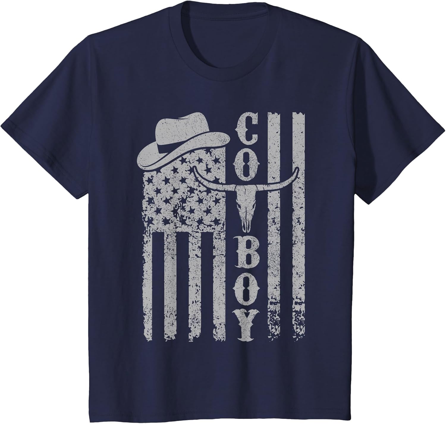 Western Country Men Teen Boy Kid Rodeo Southern Retro Cowboy
