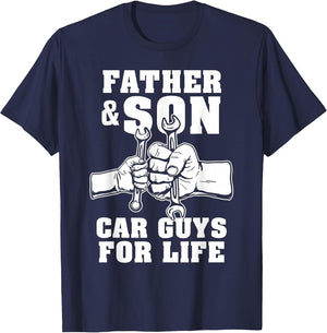 Father and Son Car Guys for Life Cute Car Mechanic