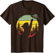 Cat UFO Shirt Alien Spaceship Funny