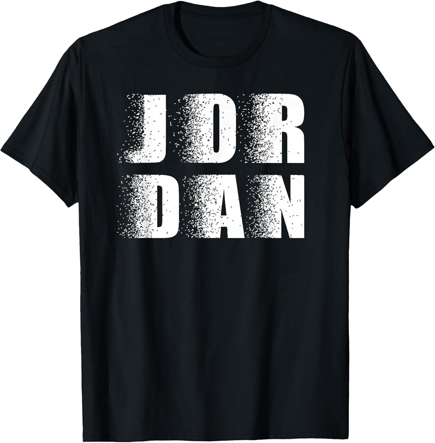Name Jordan Distressed Design Boys Girls Named Jordan Retro