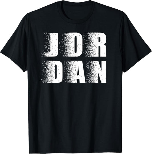Name Jordan Distressed Design Boys Girls Named Jordan Retro