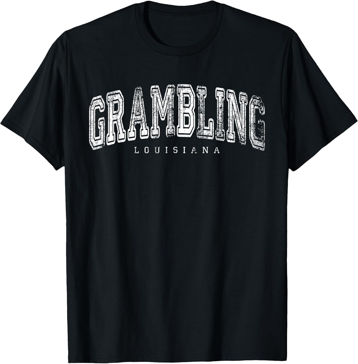 Grambling Louisiana Vintage Retro US City State Travel