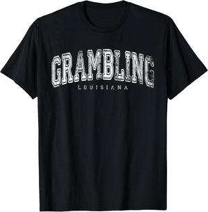 Grambling Louisiana Vintage Retro US City State Travel
