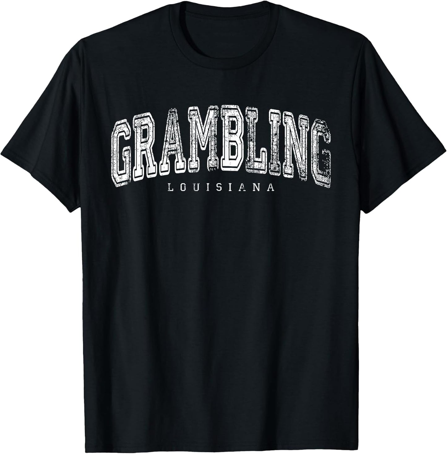 Grambling Louisiana Vintage Retro US City State Travel