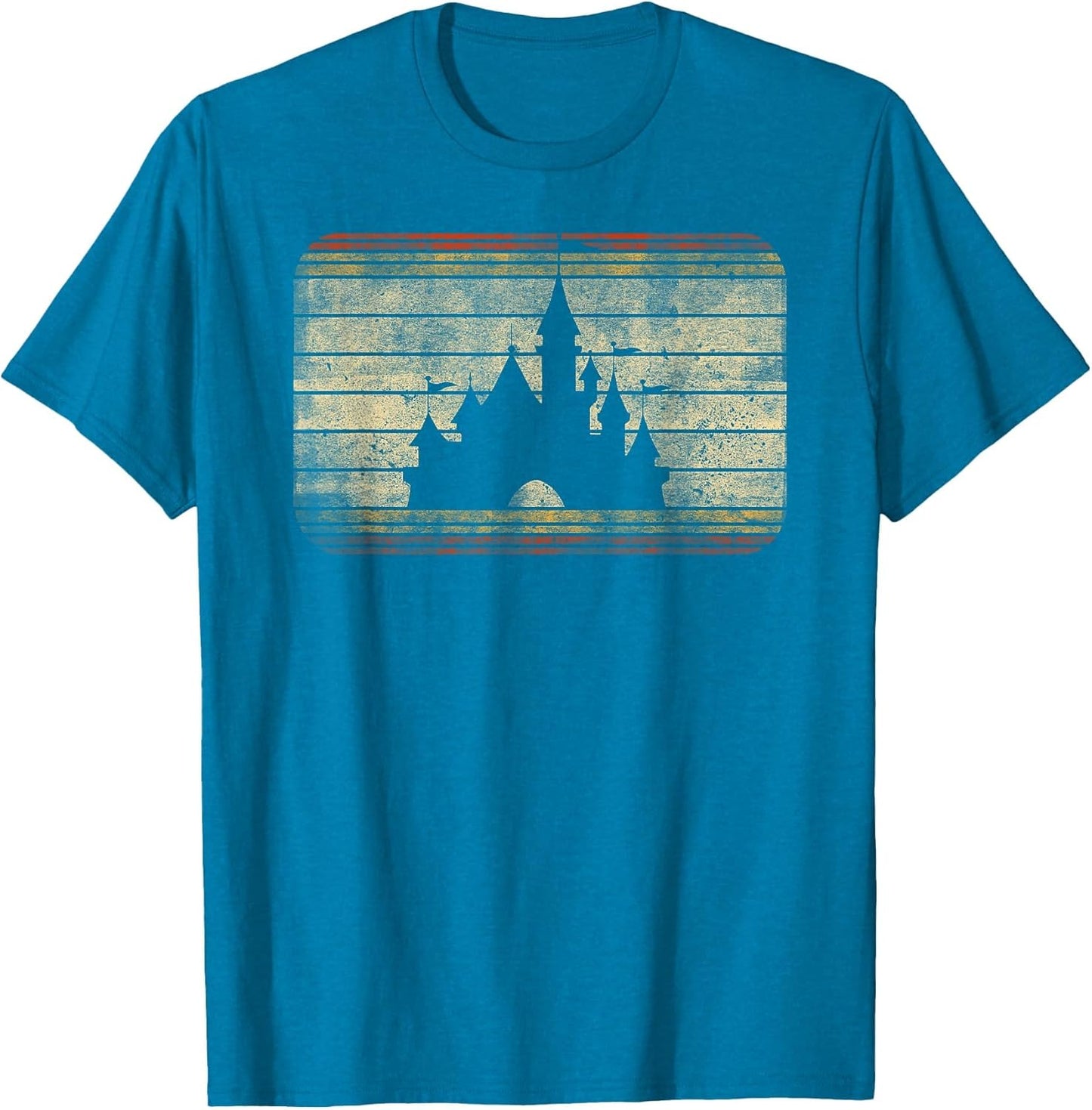 Magic Theme Castle Kingdom Amusement Park Retro 80's
