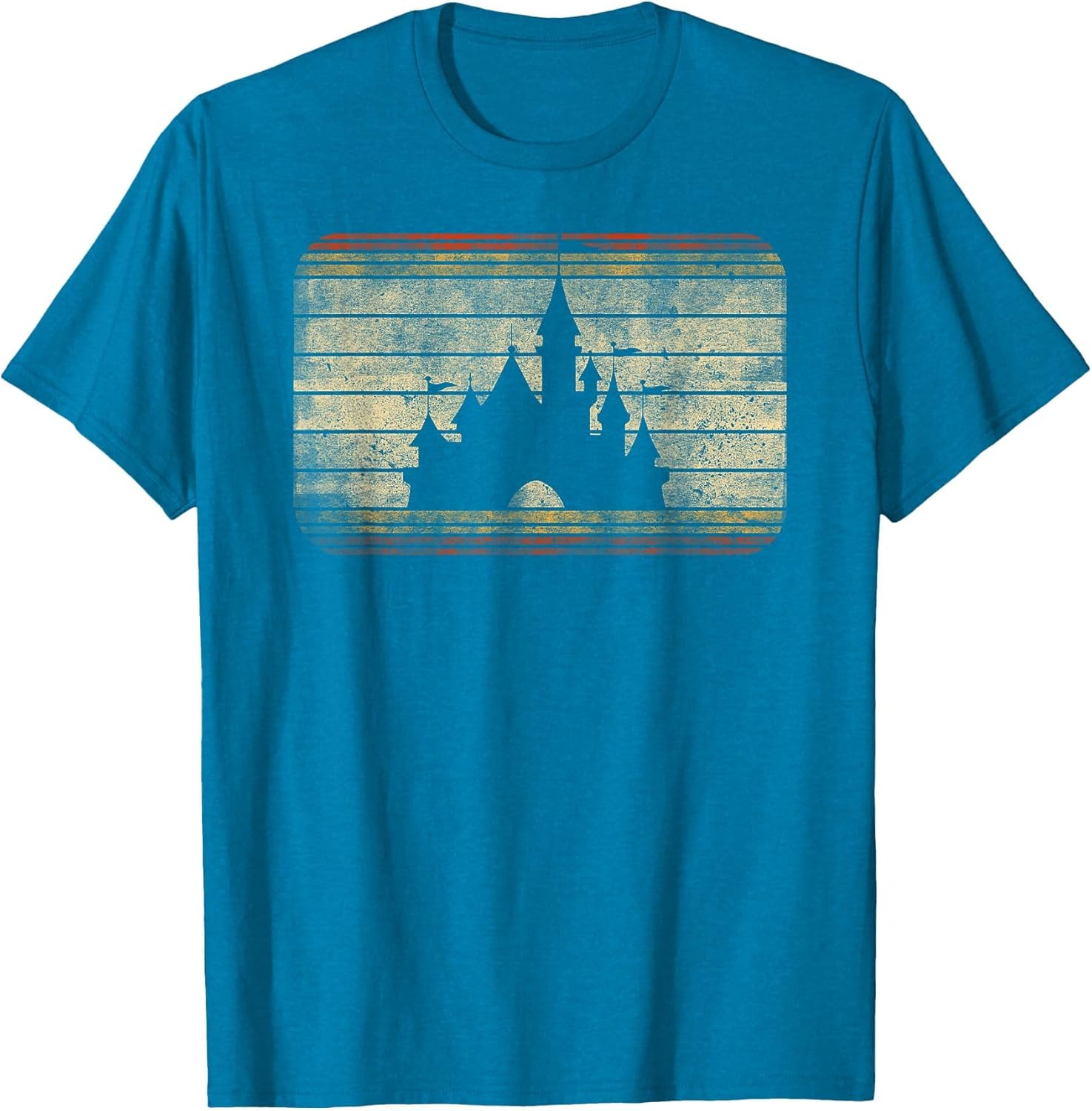Magic Theme Castle Kingdom Amusement Park Retro 80's