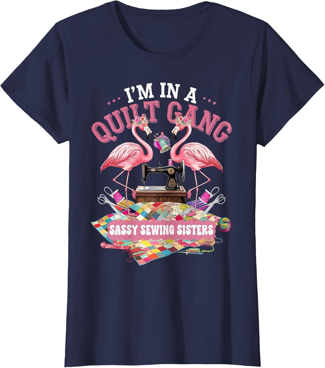 I'm in A Quilting Gang Sassy Sewing Sisters