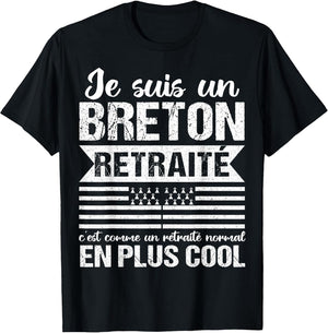 Je suis Un Breton Retired Funny Retirement Brittany Gift