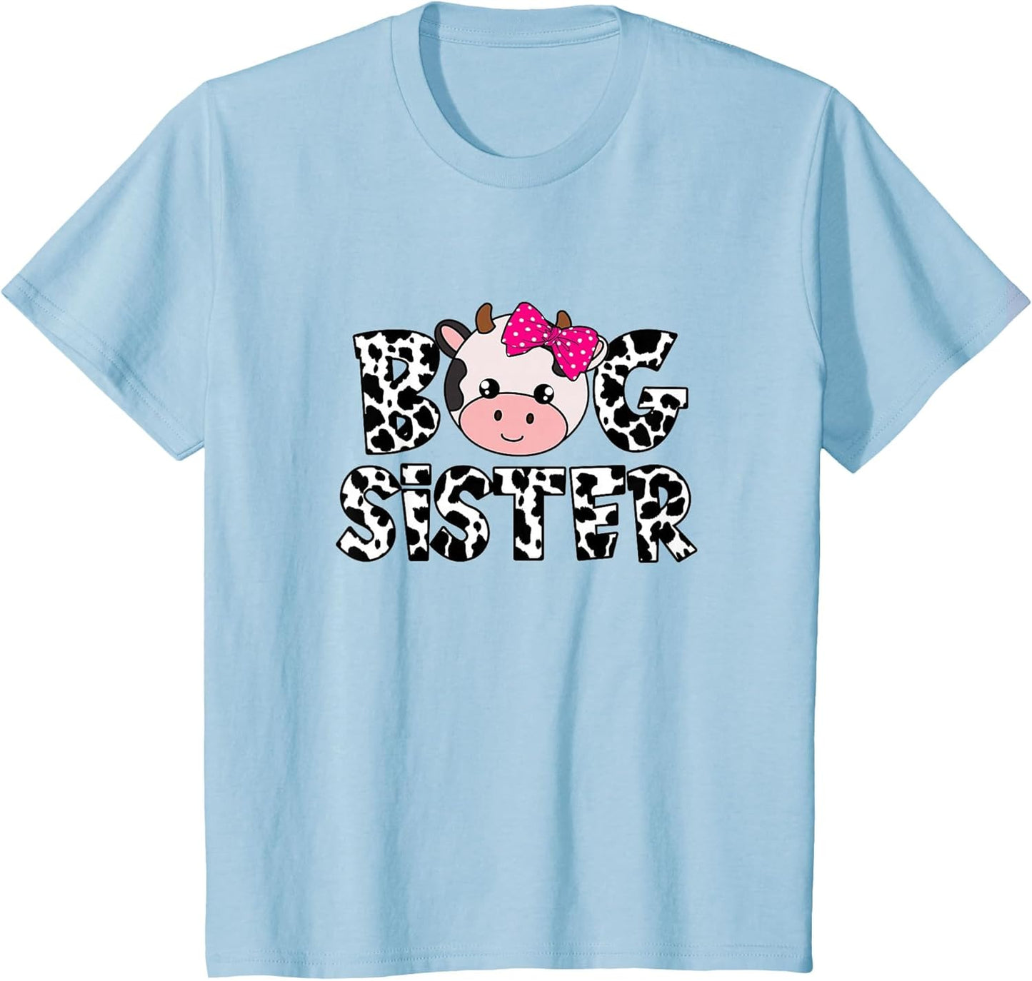 Big Sister Farm Life Cow Lover Big Sis Sibling Matching