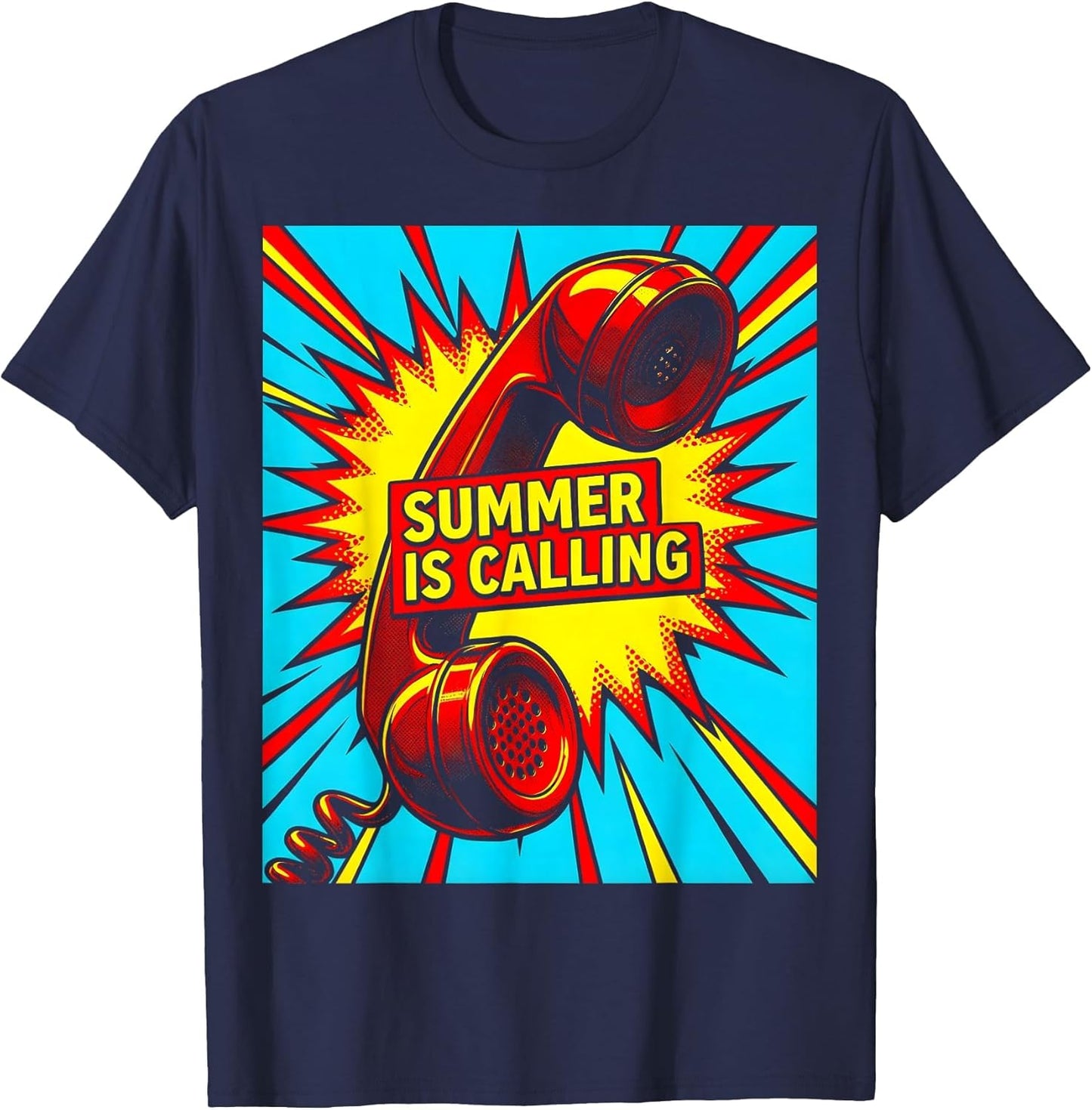 Schools Out Summer Is Calling Graphic Design