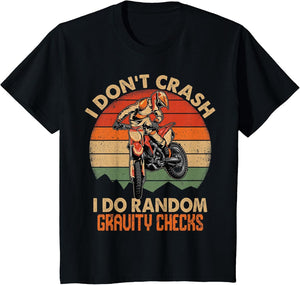 Funny Dirt Bike Shirt Boys Men Motocross Dirt Bike Rider