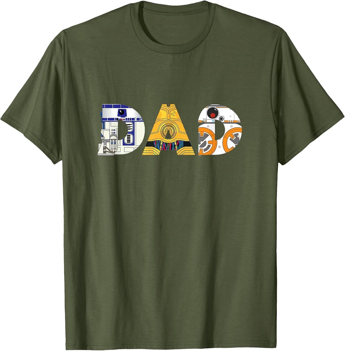 Star Wars Droids R2-D2 C-3PO BB-8 Dad Father’s Day Birthday