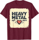 Heavy Metal Soft Heart Rock and Roll Design