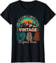 Vintage 1984 Original Parts Birthday Funny Born in 1984