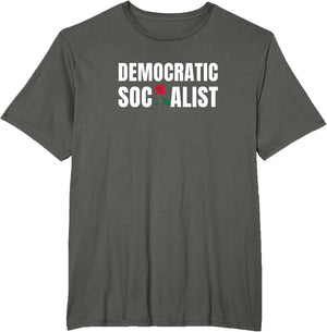Democratic Socialist Shirt Political Rose DSA Socialism