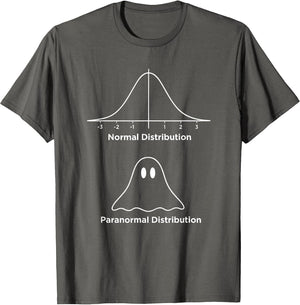 Normal Distribution Paranormal Distribution Math Humor