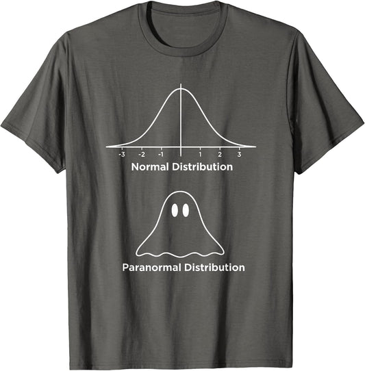 Normal Distribution Paranormal Distribution Math Humor