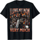 I Love My Mom Very Much Funny Hard Skeleton Meme Bootleg