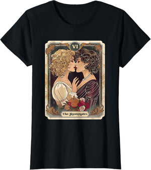 Vintage Lesbian Pride Tarot Card and They were Roommates