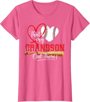 That's My Grandson Out There Baseball Grandma